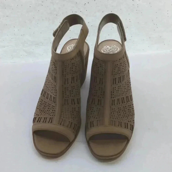 Vince camuto heeled open toe ankle strap sandals - Picture 9 of 9